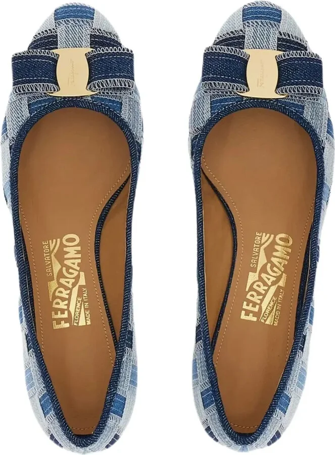 Varina checked block-heel pumps - Image 4