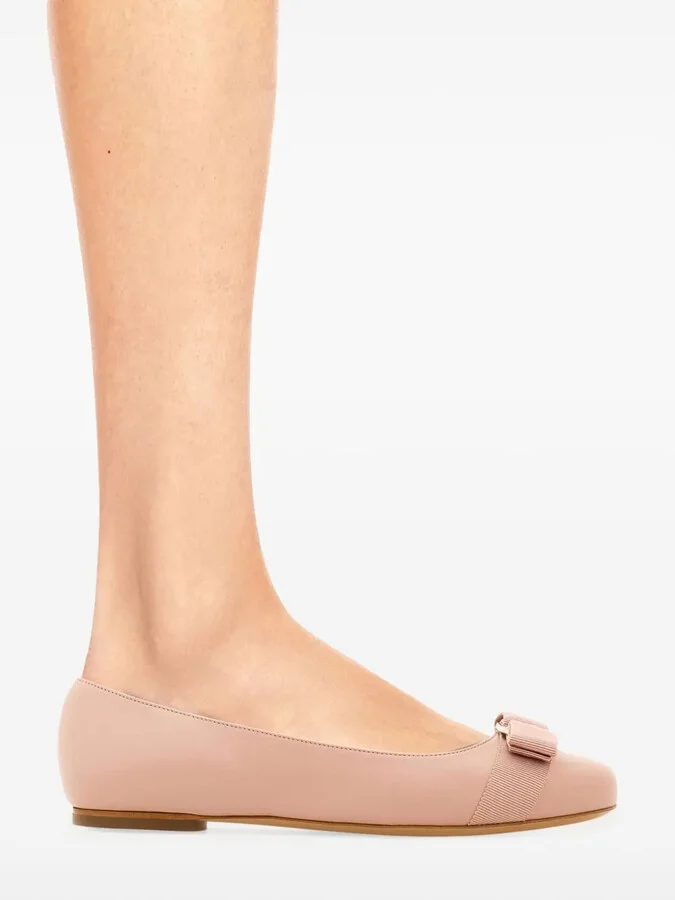 Varina leather ballerina shoes - Image 5