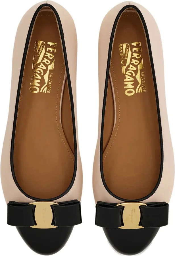 Varina leather ballerina shoes - Image 3