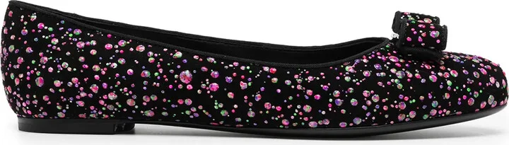 Varina leather ballerina shoes