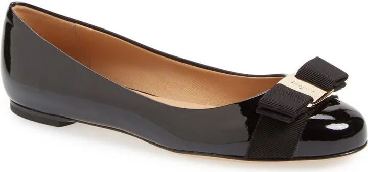 Varina Leather Flat