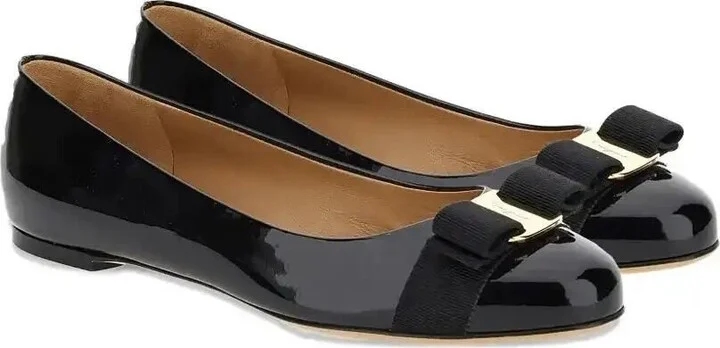 Varina Patent Ballet Flats - Image 2