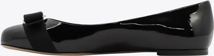Varina Patent Leather Ballet Flats - Image 2