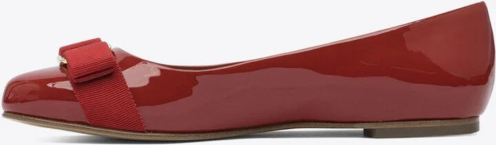 Varina Patent Leather Ballet Flats - Image 2