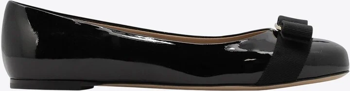 Varina Patent Leather Ballet Flats