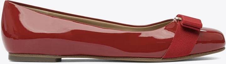 Varina Patent Leather Ballet Flats