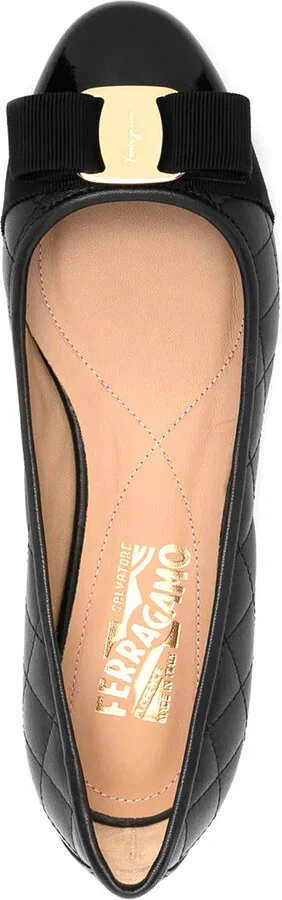 Varina quilted ballerina shoes - Image 4