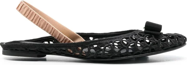 Varina slingback ballerina shoes