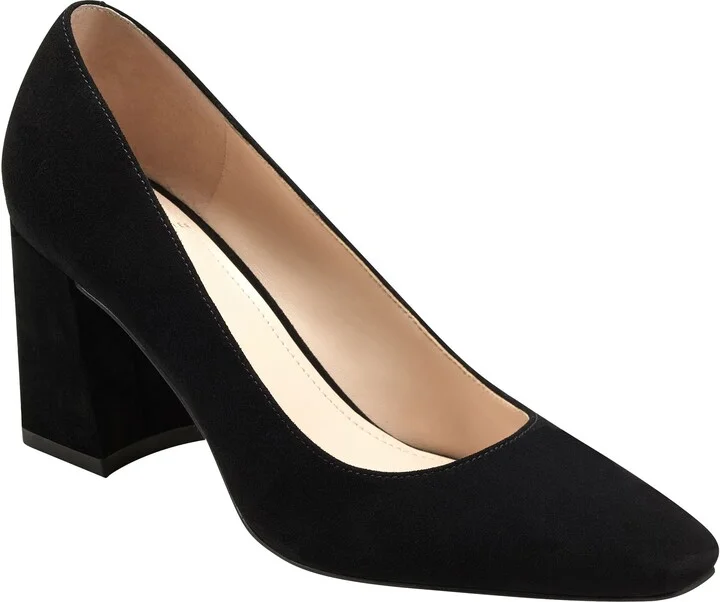 Varla Block Heel Pump