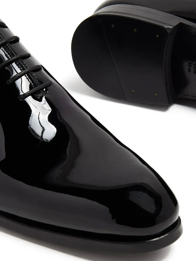 Varnished Effect Oxford Shoes - Image 2