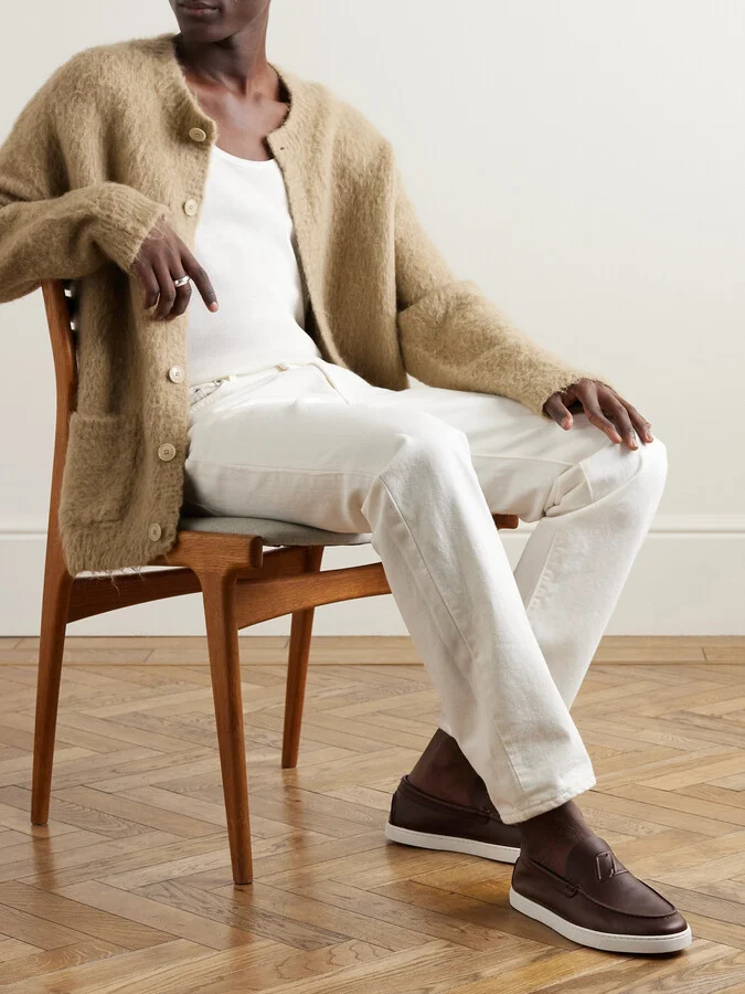 Varsiboat Logo-Embossed Leather Loafers - Image 2