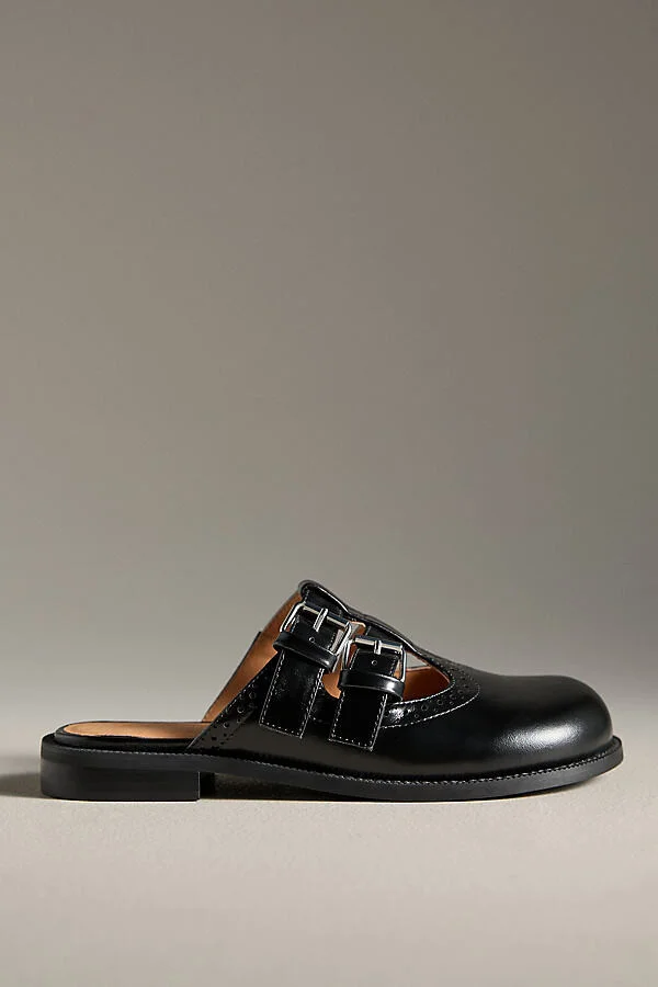 Varsity Brogue Mules - Image 2