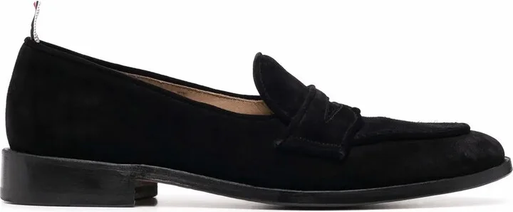 Varsity penny-strap loafers