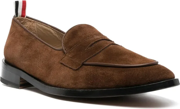 Varsity suede penny loafers - Image 2