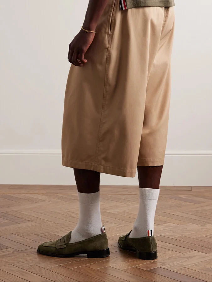Varsity Suede Penny Loafers - Image 2