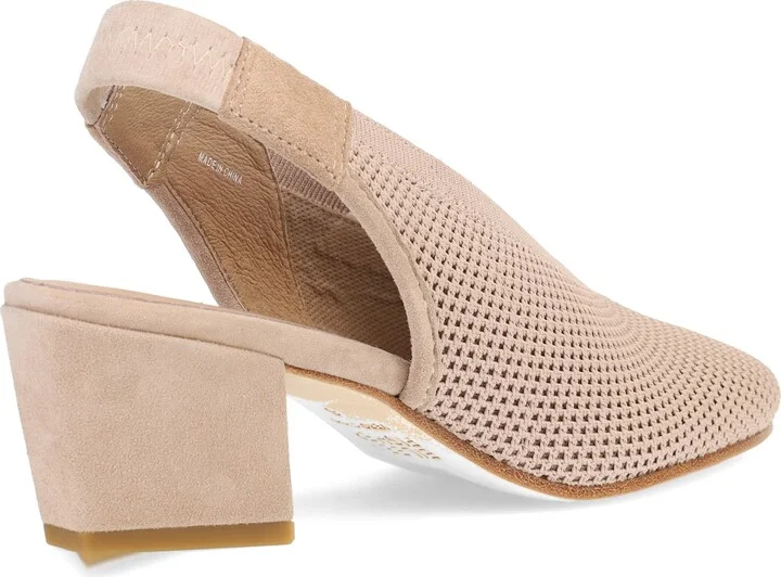 Vasa Block Heel Knit Slingback Pump - Image 5