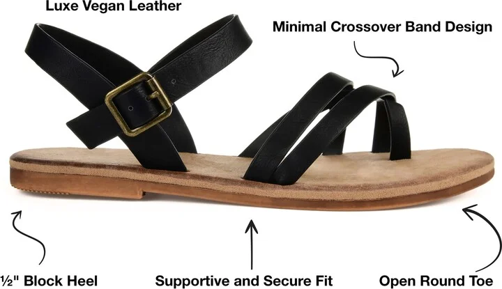 Vasek Strappy Flat Sandal - Image 9