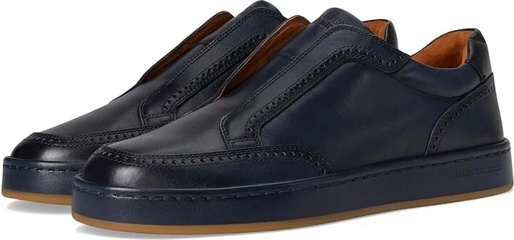 Navy Leather