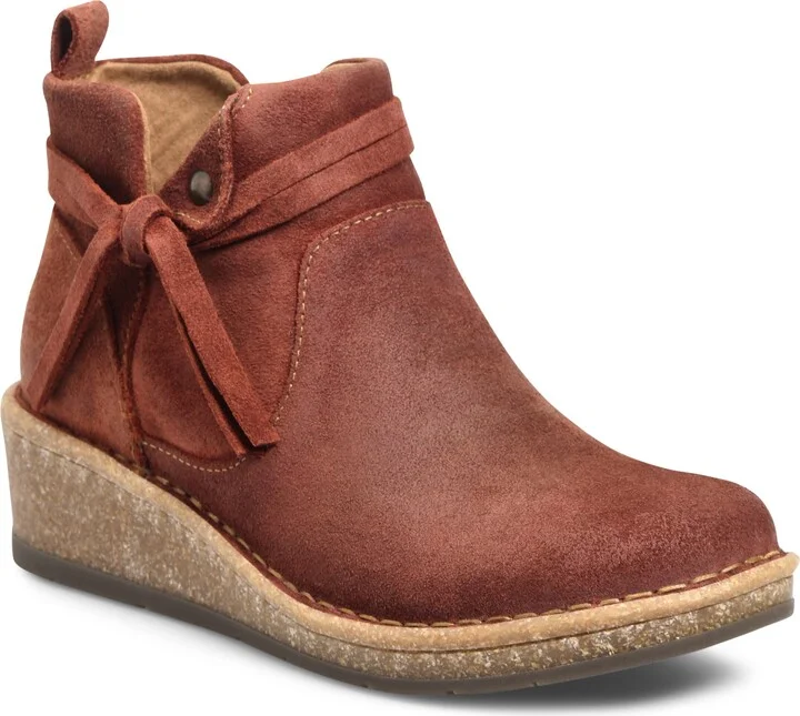 Rust Distressed Leather