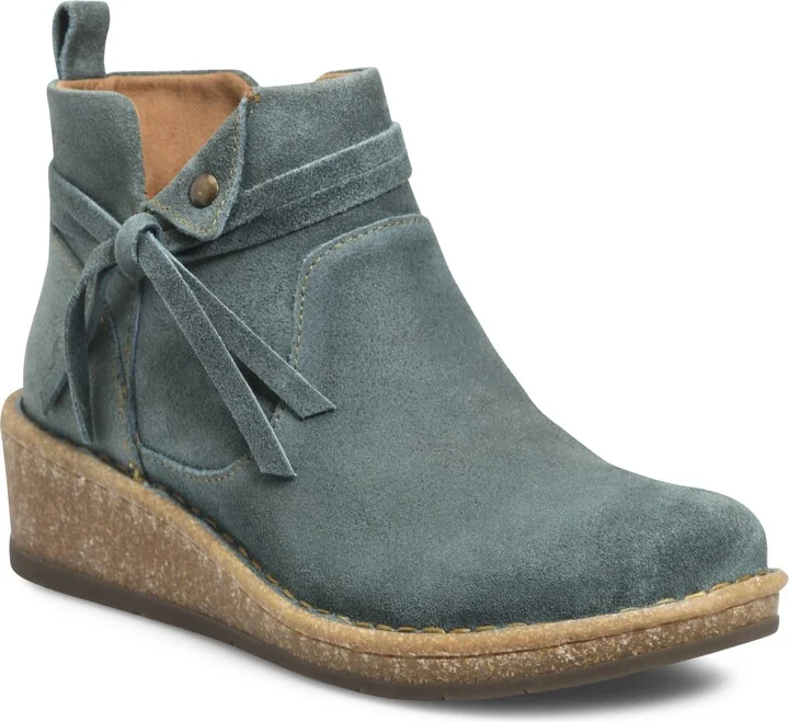 Teal Distressed Leather