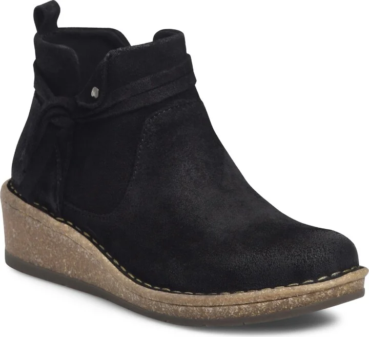 Vaughn Distressed Suede Bootie