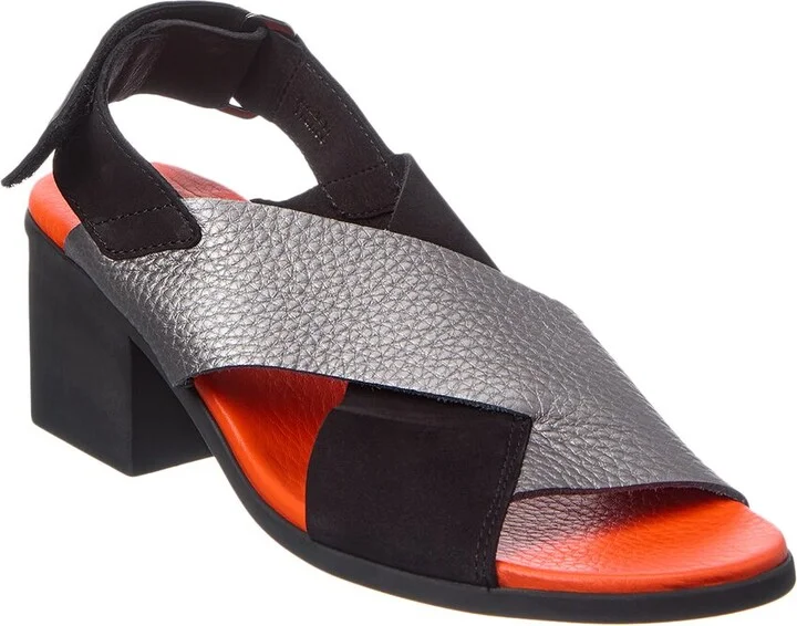 Vayest Leather & Suede Sandal