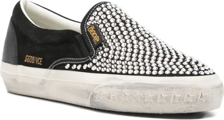 VCE crystal-embellished slip-on sneakers - Image 2