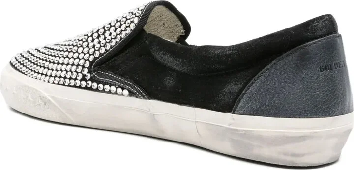 VCE crystal-embellished slip-on sneakers - Image 3