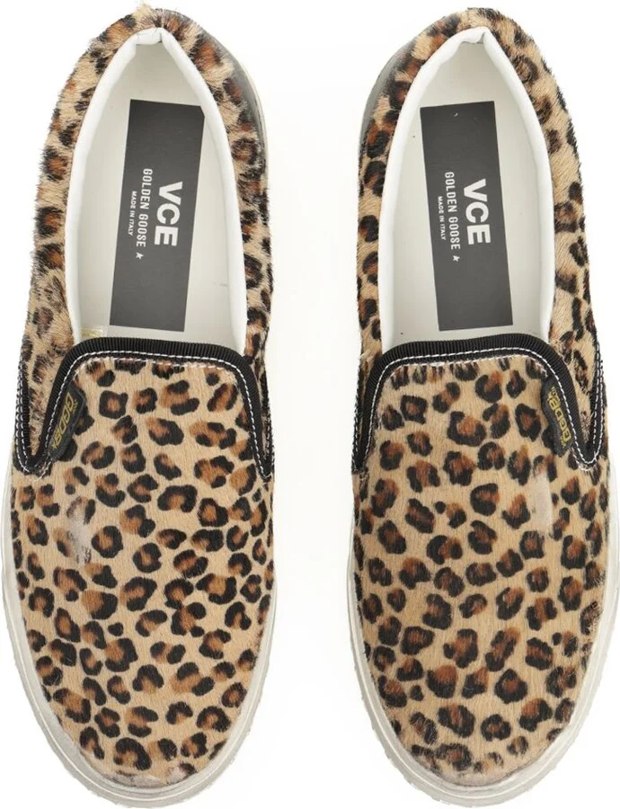 'vce Penstar' Sneaker In Leopard Pony Skin - Image 5