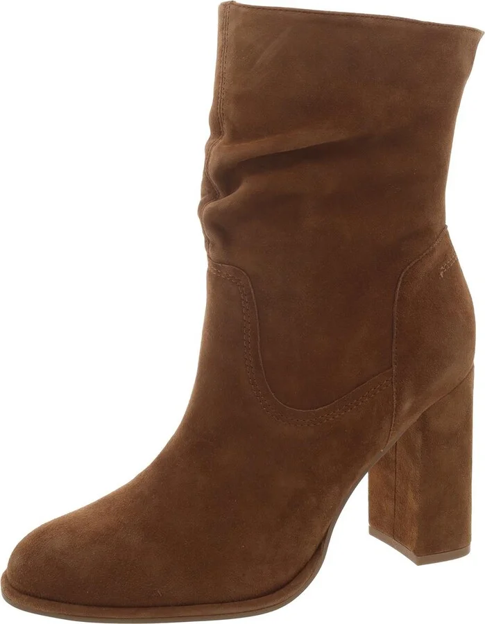 Vector Womens Leather Padded Insole Booties