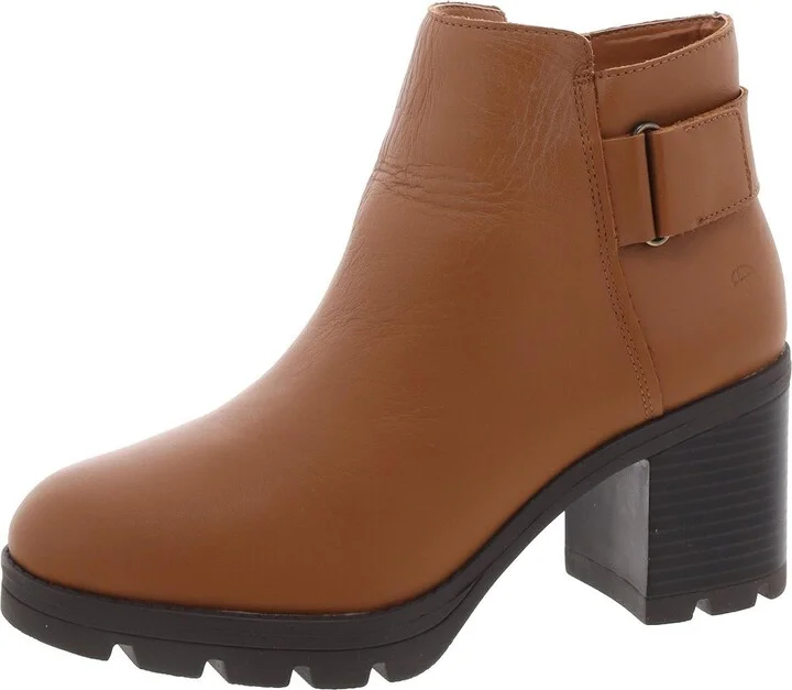 Veeda Womens Zipper Leather Booties