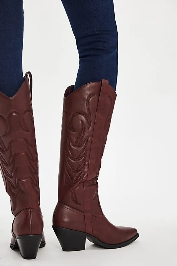 Vegan Acres Tall Western Boots - Image 3