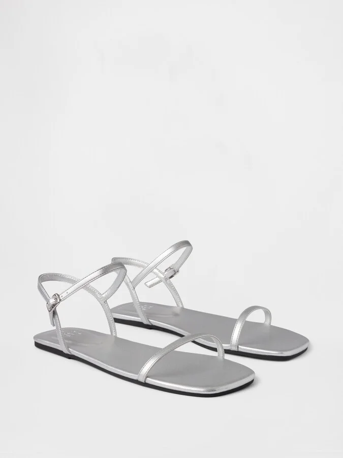 Vegan-Leather Strappy Sandals - Image 2