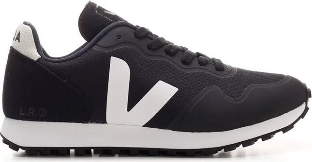 Veja B-Mesh Logo Detailed Low-Top Sneakers