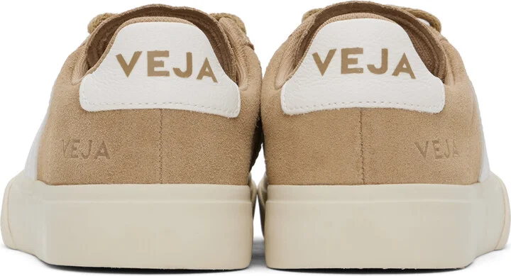 VEJA Beige Campo Suede Sneakers - Image 2