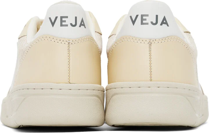 VEJA Beige V-10 J-Mesh Sneakers - Image 2