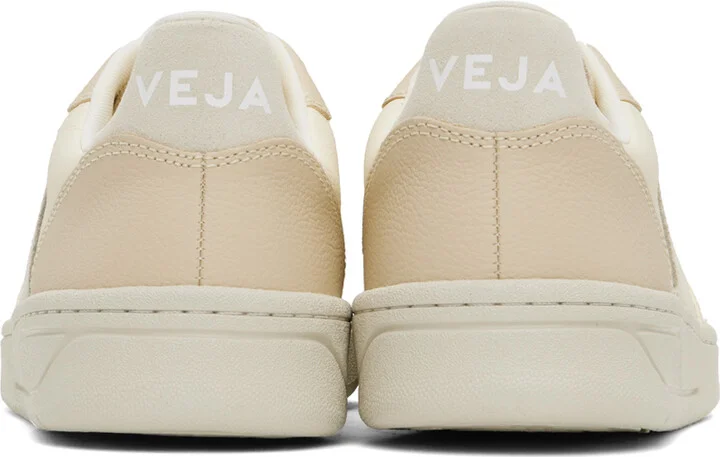 VEJA Beige V-10 Sneakers - Image 2