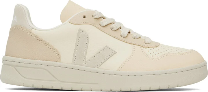 VEJA Beige V-10 Sneakers