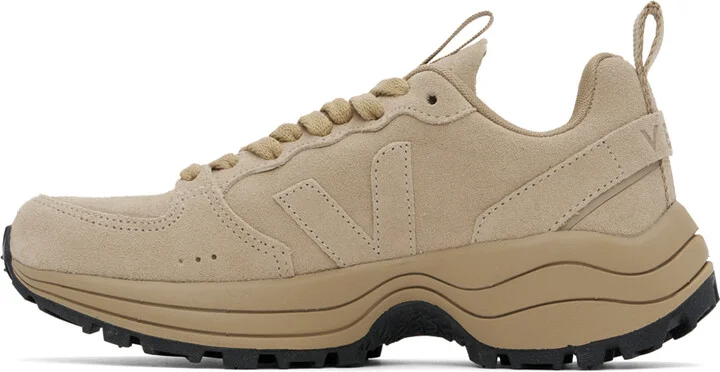VEJA Beige Venturi Suede Sneakers - Image 3