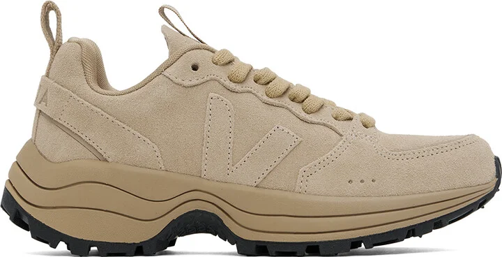 VEJA Beige Venturi Suede Sneakers