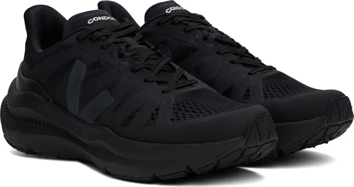 VEJA Black Condor 3 Engineered Mesh Sneakers - Image 4