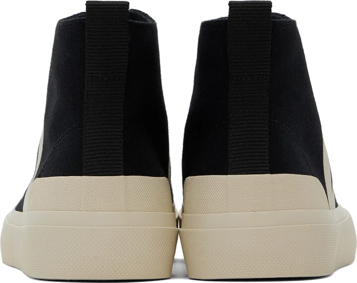 VEJA Black Wata II Canvas Sneakers - Image 2