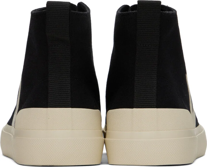 VEJA Black Wata II Canvas Sneakers - Image 2