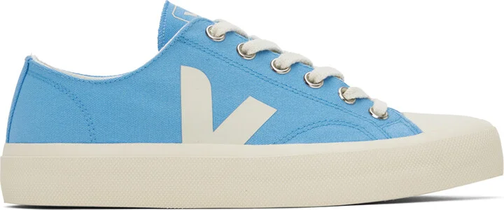 VEJA Blue Wata II Low Canvas Sneakers