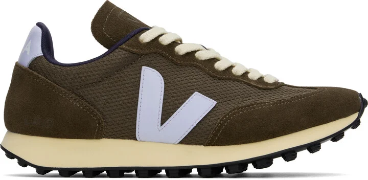 VEJA Brown & Blue Rio Branco Alveomesh Sneakers