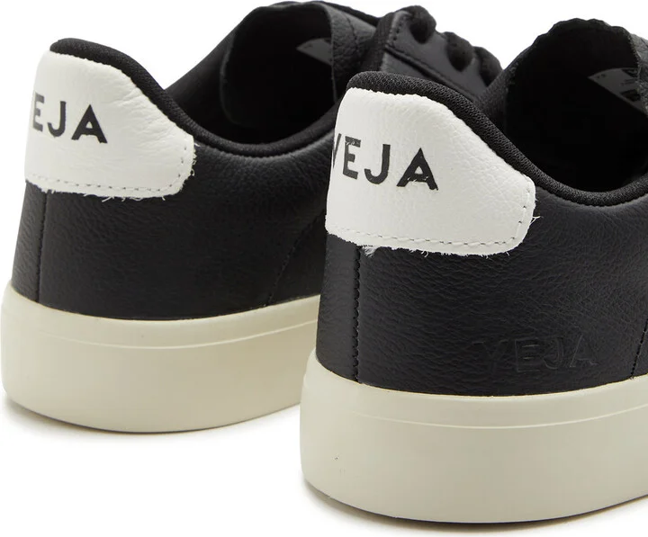 Veja Campo Black Leather Sneakers - Image 9
