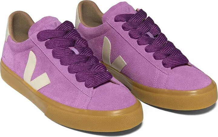 VEJA Campo Bold Women's Shoes Mulberry/Pierre : EU 36 (US Women's 5) M, Suede