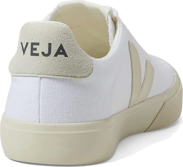 VEJA Campo CA Canvas Women's Shoes White/Pierre : EU 35 (US Women's 4) M - Image 3