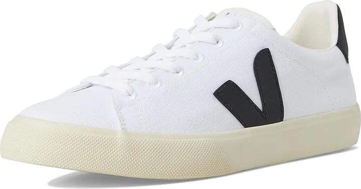 VEJA Campo CA Men's Shoes White Black : EU 45 (US Men's 11.5) M, Textile - Image 5