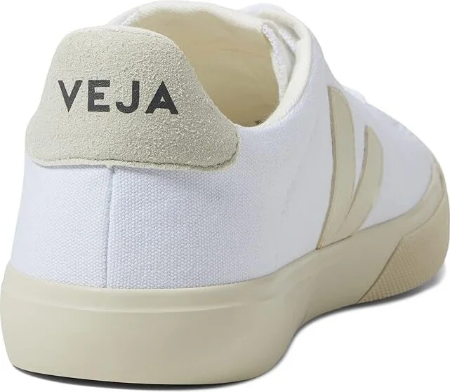VEJA Campo CA Men's Shoes White/Pierre : EU 39 (US Men's 6) M, Textile - Image 4